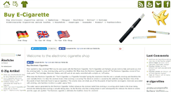 Desktop Screenshot of buyecigarette.eu